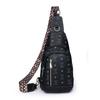 Riñonera estampada mochila de gran capacidad bandolera multifuncional de hombro bandolera moderna a la moda mochila para niñas venta al por mayor