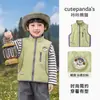 Chaleco Tejido para Niños Kaka Panda Ropa de Otoño para Niños Chaleco Casual de Otoño para Niñas Ropa de Primavera y Otoño para Bebés