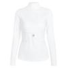 Ropa de Golf para Mujer de Manga Larga Traje Deportivo de Otoño Camiseta Elástica para Exteriores Top Delgado Ajustado Adelgazante para Mujer