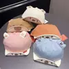 Gorro Súper Lindo para Bebé, Estilo Primavera y Verano, Linda Expresión Bordada, Gorra de Béisbol con Visera para Bebé, Protección Solar, Ala Suave, Moderno