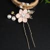Tocado con peine de hojas doradas transfronterizas, tocado de traje de novia hecho a mano, peine de flores, horquilla para el cabello, accesorios de novia