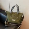 Bolso de Mano Casual y Ligero para Mujer 2025 Nuevo Estilo Japonés Moda Diaria Casual Ropa de Trabajo Bolso Cruzado Bolso Pequeño Multifuncional