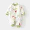 Mameluco de Algodón Acolchado para Bebé de 40g, Bata Acolchada de Algodón para Otoño e Invierno sin Huesos, Traje Delgado de Algodón Engrosado para Gatear para Niños