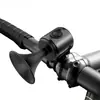 Buzina de Bicicleta Elétrica Sino Eletrônico à Prova d'Água para Bicicleta Patinete Equipamento de Ciclismo, Buzina Eletrônica, Sino de Bicicleta