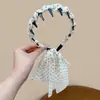 Diadema de Cinta de Lunares para Mujer, Nueva Elegante y Moderna Diadema, Bufanda de Seda, Goma para el Cabello, Versátil Adorno para el Cabello Trenzado, Accesorios para el Cabello para Salir