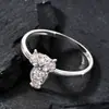 Anillo de Diamante de Moda de Lujo Ligero Chapado en Oro de 14K, Anillo Brillante y Elegante, Anillo Lindo Estilo Animal Búho, Accesorio Personalizado