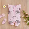 Mono de verano para bebé ins de manga corta súper lindo de animalitos pequeños ropa de gateo khayi ropa de verano fina venta al por mayor