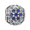 Panjia Nova Quente Diamante Azul Borboleta Amor Quadrado Diamante Salto Alto Miçangas DIY Pulseira Colar Acessórios Lote