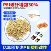 PEI con 30% de Fibra de Vidrio, Resistencia a Largo Plazo al Aceite y al Calor, Alta Resistencia a la Fluencia, Baja Deformación, Material Alternativo al Peek
