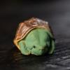 Adorno de Tortuga Mascota de Té de Arcilla Púrpura Yixing, Tortuga Cocodrilo Gordita Hecha a Mano, Tortuga del Dinero, Lindo Juguete de Mascota para Té, Accesorio de Juego de Té