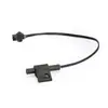 Resistencia al Agua Accesorios Magnéticos para Máquina de Remo Equipo de Fitness para Máquina de Remo Cable de Datos Circular Negro Medición de Velocidad