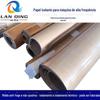 Acessórios da máquina de vedação térmica, gaxeta, resistente a altas temperaturas, retardador de chamas, papel de isolamento de alta frequência, pano de cera amarelo, couro de vaca amarelo, papel revestido