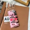 Versión Coreana Ins Tiktok Nuevo Pasador de Mariposa con Pedrería y Perlas Moda Simple Juego de 5 Piezas Pinza para el Cabello Set de Pinzas Laterales