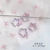 Liga Colorida Recortada Estrela Flor Tinta Spray Contas Feito à Mão DIY Pulseira Corrente de Celular Material Acessórios de Joia