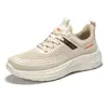 Zapatos de Hombre 2026 Verano Nueva Moda con Cordones Suela Gruesa Casual Deportivos Modernos Versátiles Ligeros Zapatos para Correr