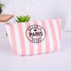 Bolsa de Lona con Cremallera para Estudiantes y Niños de Tutor Station Impermeable para Mujer de Lona y Cuero PU para Cosméticos Bolsa de Almacenamiento Ligera