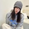 Ropa con Capucha Sudadera Linda Primavera y Otoño Fresca Japonesa y Coreana Hip Hop Media Longitud Sudadera con Capucha para Mujer Estampada Elegante Delgada