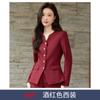 Blazer Feminino Profissional Novo Outono e Inverno Cinza Manga Longa Calças Saia Terno de Duas Peças Roupa de Trabalho Roupa de Trabalho