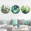Gs5010 Pegatinas de Pared para Entrada de Sala de Estar Pinturas Decorativas Papel Tapiz para Pasillo Papel Autoadhesivo Venta al por Mayor Se Puede Procesar