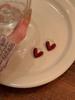 Aretes Rojos Aretes de Guisantes de Amor para Mujer 2024 Nuevas Explosiones Temperamento Sentido de Alta Gama Nicho Aretes de Año Nuevo