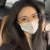 Marco elegante alta calidad estilo ins gafas para miopía mujer estilo coreano moderno cara lisa adelgazante pequeña red roja mismo estilo marco para cuidado de los ojos