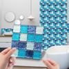 Msc Calcomanías de Azulejo Mosaico Estéreo Transfronterizo Calcomanías de Cocina a Prueba de Aceite Calcomanías de Piso Pvc Impermeable Papel Tapiz de Renovación Autoadhesivo