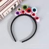Nueva diadema para fiesta de Halloween europea y americana, oscura, divertida, para vestir, accesorios para el cabello, diadema para fiesta navideña.