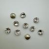 Prego gordo quadrado diamante broca de unhas de alta qualidade Swarovski mesmo estilo âmbar torto coração rock doces borboleta prego diamante