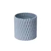 Suporte giratório de grande capacidade para pincéis de maquiagem, tubo de armazenamento de pincéis portátil, porta-canetas à prova de poeira para batom, lápis de sobrancelha, pincel de sombra de mesa