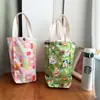 Bolsa Tote de Escritório Desenho Animado Grande Capacidade Porta-Copo para Garrafa de Água Bolsa de Lona Porta-Guarda-chuva Copo de Água Bolsa de Armazenamento Universal para o Trabalho