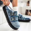 Zapatillas Birkenstock modelo nuevo 2026, zapatos casuales para deportes al aire libre y uso diario, zapatos slip-on de mezclilla lavada y desgastada