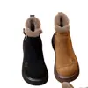 Botas de Nieve Retro con Suela Gruesa y Forro de Felpa para Mujer, Nuevo Estilo Invierno 2026, Botines Cortos Grandes de Algodón con Suela Suave Estilo Birkenstock