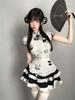 Novo Estilo Chinês Sexy Maid Roupa Sexy Uniforme Cheongsam Fofo Tentação Paixão Uniforme Cheongsam Traje