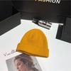 Sombrero de Lana Tejido Estilo Coreano de Cúpula Otoño e Invierno Sombrero de Hostal para Mujer Sombrero Baotou Yuppie de Moda Sombrero Guapi Rebelde para Hombre