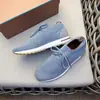 Zapatos Deportivos Casuales Transfronterizos Nuevos Otoño e Invierno Loro Pia para Hombre, Modernos, Retro, Cómodos, Transpirables, Tenis Casuales