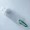 Garrafa Extrudada de Fábrica 30ml Garrafa Recarregável Garrafa Flip-Top Mosquetão para Viagem ao Ar Livre Portátil Plástico Atacado Frasco Spray