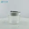 Botella de Crema Hidratante de Gran Capacidad al por Mayor 120g Botella de Vidrio Cosmético Stock Listo del Fabricante Botella Redonda Transparente para Crema