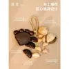 Bolsa de Sonajero Colgante de Fruta de Planta Natural Curativa Colgante de Carrillón de Viento Hecho a Mano Decoración Estilo Bosque Colgante de Cáscara de Fruta No