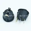 Interruptor Redondo Cqc con Indicador de Luz Antiniebla Grabado con Láser, Interruptor Basculante para Modificación de Coche, Interruptor Basculante Iluminado 12V20A