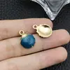 Serie de Vida Marina Más Vendida Transfronteriza Estrellas de Mar, Conchas, Caracoles Colgantes de Aleación Accesorios para Llaveros de Bricolaje