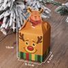 Natal Ping Uma caixa de embalagem de frutas Caixa de doces Caixa portátil de maçã Presente de Natal Caixa pequena Caixa de embalagem de véspera de Natal