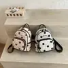 Bolsa Feminina Transfronteiriça Novo Estilo Coreano Retrô Série Merade Estampa de Bolinhas Mochilas da Moda Estilo Floresta Mochila Pequena Feminina