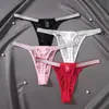 Transfronterizo Europeo y Americano Xiyin Temu Se Especializa en Encaje Tanga Sexy de Cinta Plateada Ropa Interior Sexy para Mujer Chicas Sexys
