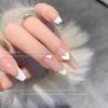 Arte de Unhas Coração de Madrepérola com Strass Decorações de Unha Strass com Borda Metálica Pedra Concha Strass Coração de Pêssego Acessórios Estilo Ins