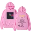 Sudadera con capucha casual para hombre con la portada del álbum de música My Turn del rapero Lil Baby
