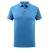 Nueva Camisa Polo de Algodón Color Sólido Camiseta de Manga Corta Ropa de Trabajo de Negocios para Hombre Camisa Versátil Casual para Pareja Camisa Publicitaria