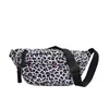 Bolsa de Peito Feminina Estampada Transfronteiriça 2026 Novo Estilo Personalizada Estampa de Leopardo Tendência Bolsa de Cintura Grande Capacidade para o Dia a Dia Bolsa Transversal