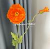Flor de papoula artificial tamanho grande decoração de casa local arranjo de flores para guiar caminho papoula grande flor falsa de chão adereços de decoração