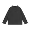Ropa Infantil DK 26 Otoño/Invierno Niñas Niños Cuello Semi Alto Cálido Forro Polar Capa Base Ropa Casual Padre-Hijo Camiseta de Manga Larga