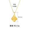 Colgante de loto de oro vietnamita multicapa, joyería DIY sin cadena, bonito y dulce colgante femenino que combina con todo, pequeño libro rojo, gran oferta